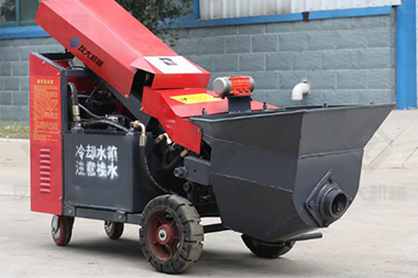 二次构造柱浇筑泵清洁很重要,直接影响堵管